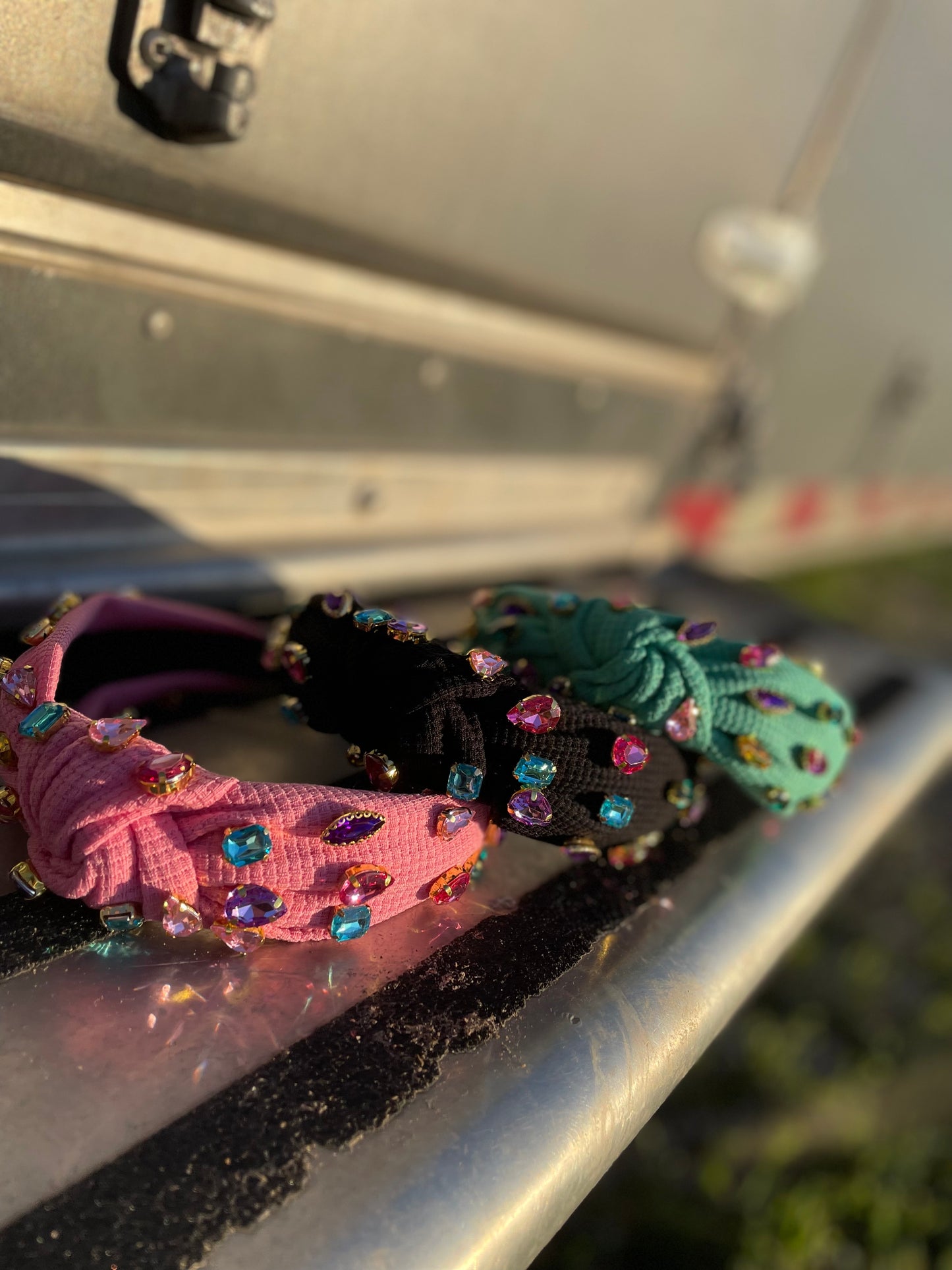 Multi color Stone Headband